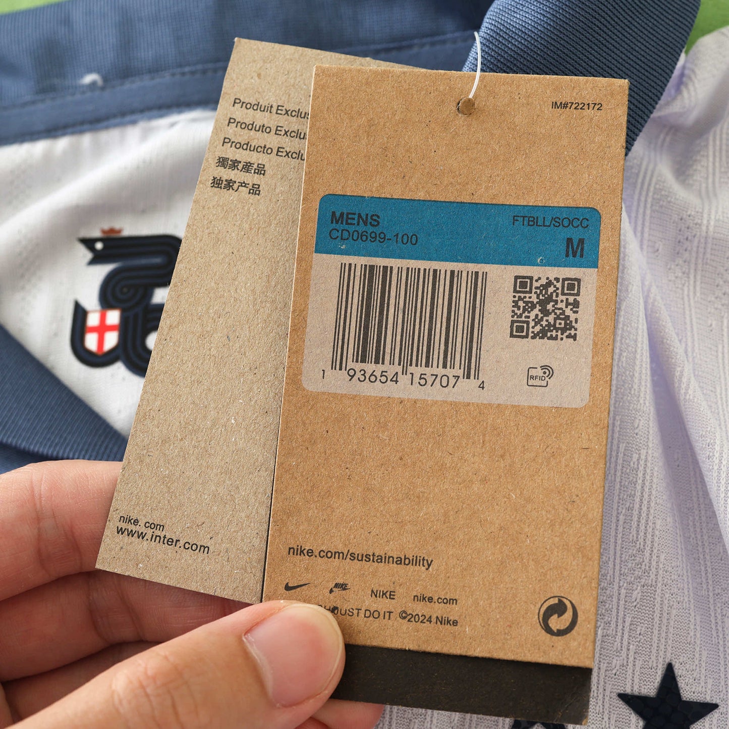 Inter Mailand - Authentic Auswärtstrikot 2024/25