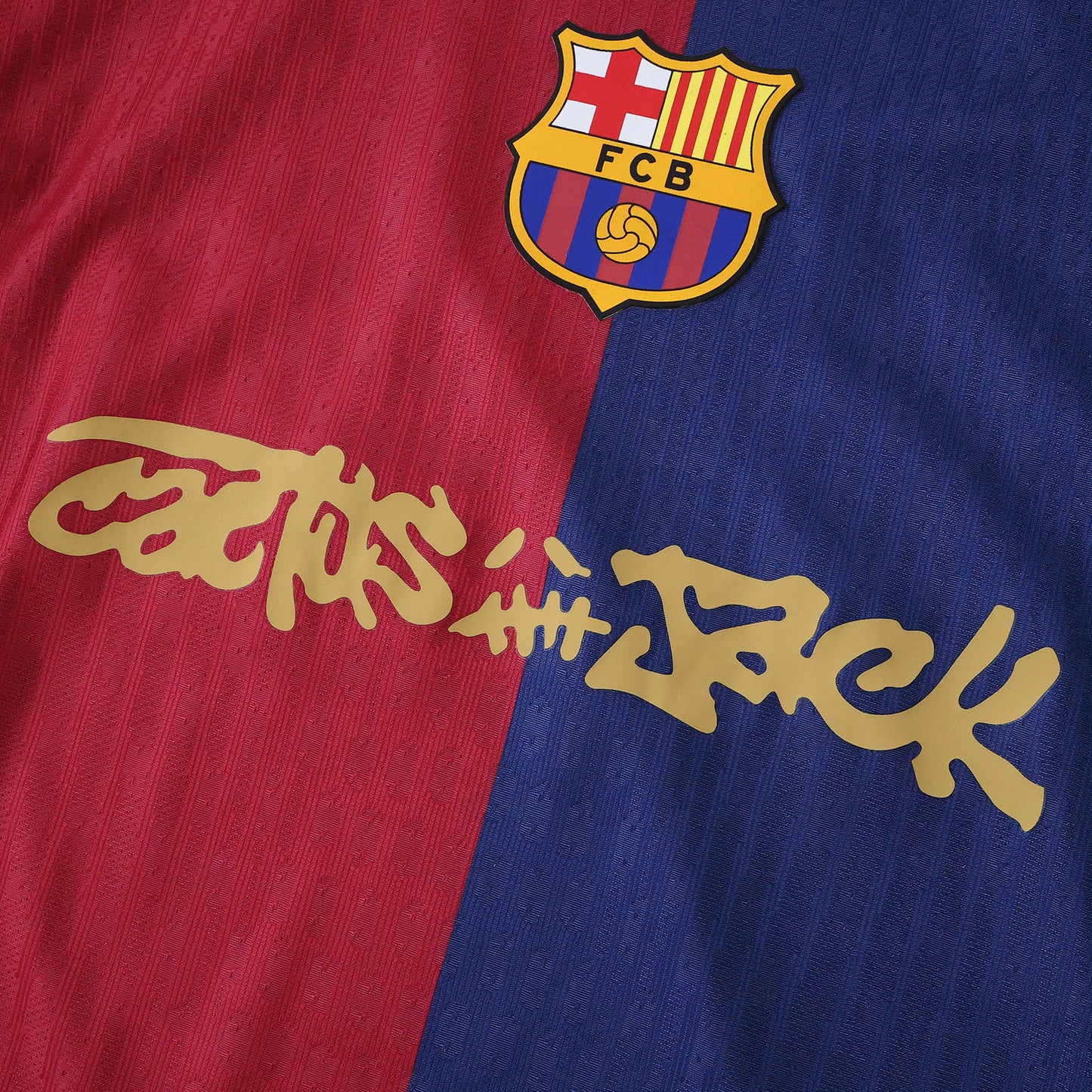 FC Barcelona - Authentic Heimtrikot Cactus Jack Edition 2024/25