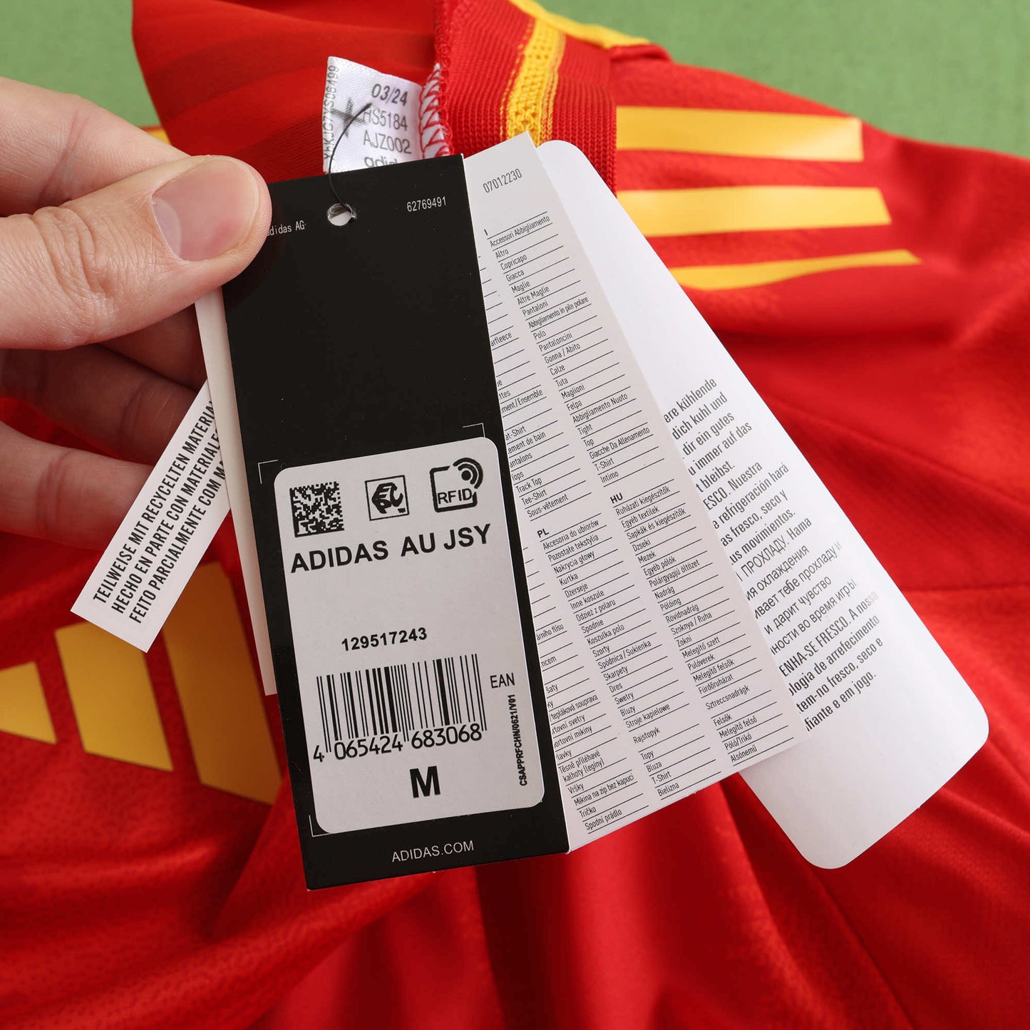 Spanien - Authentic Heimtrikot 2024