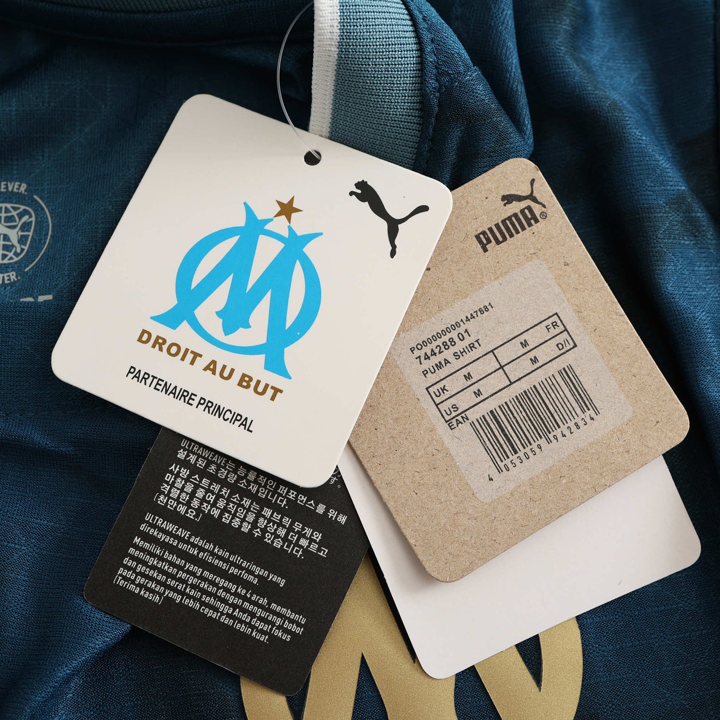 Olympique Marseille - Authentic Auswärtstrikot 2024/25