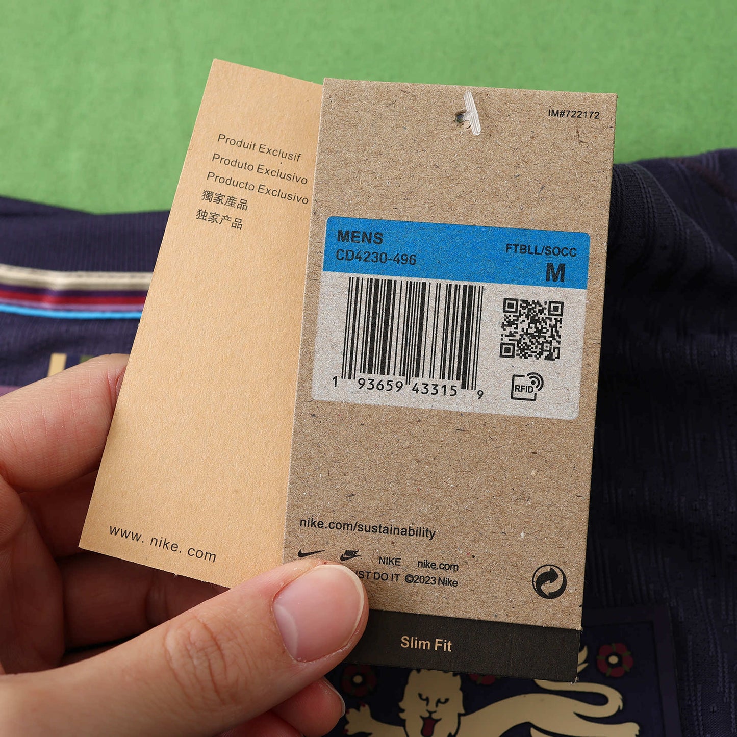 England - Authentic Auswärtstrikot 2024