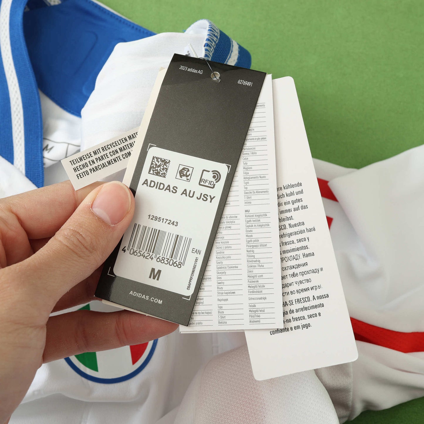 Italien - Authentic Auswärtstrikot 2024
