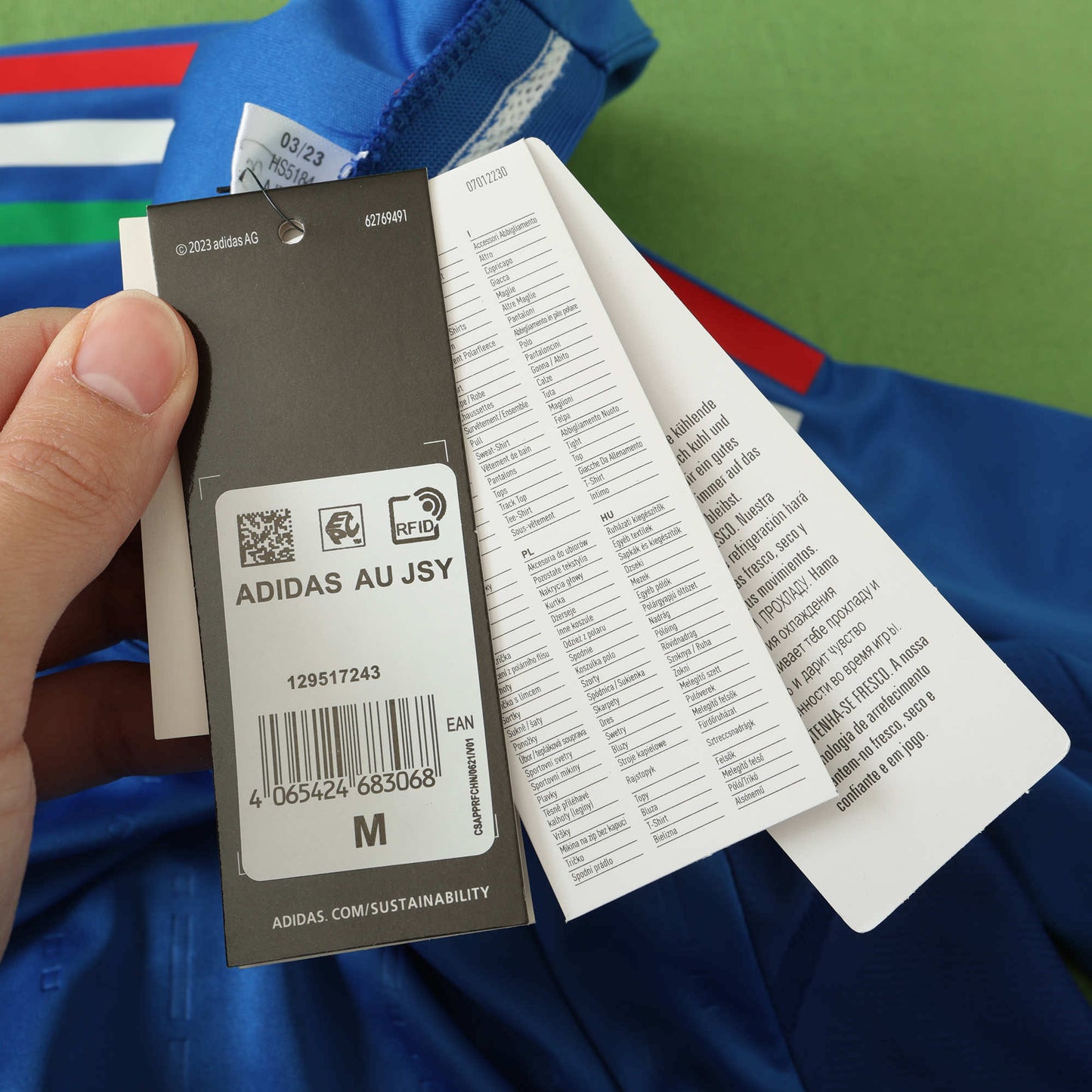 Italien - Authentic Heimtrikot 2024