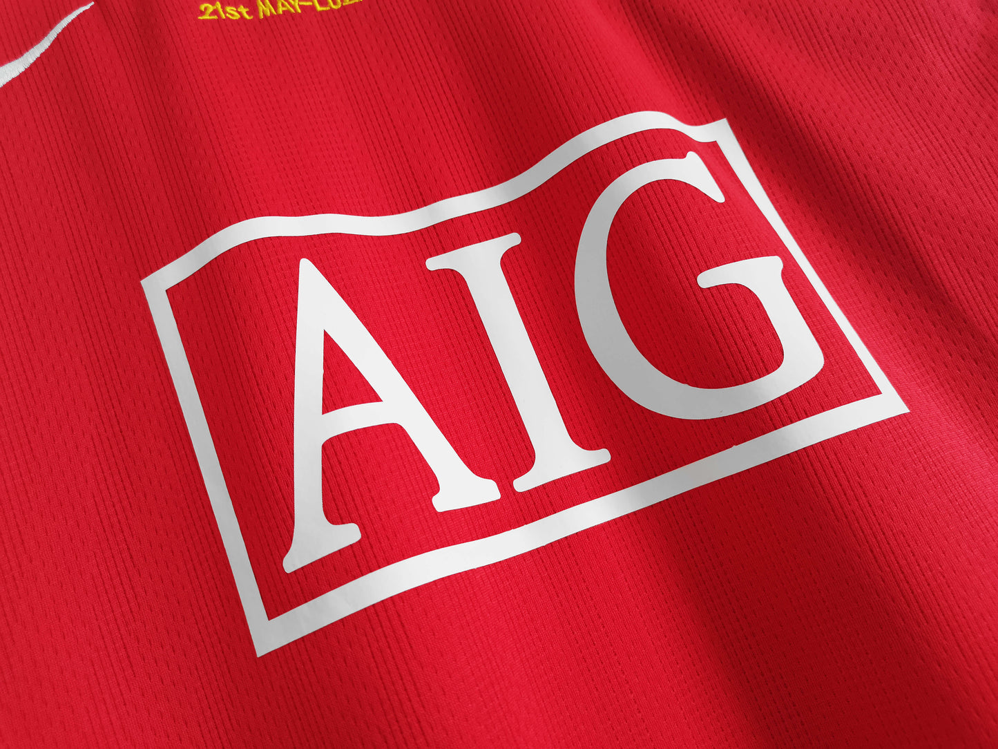 Manchester United - Champions League Heimtrikot 2007/08