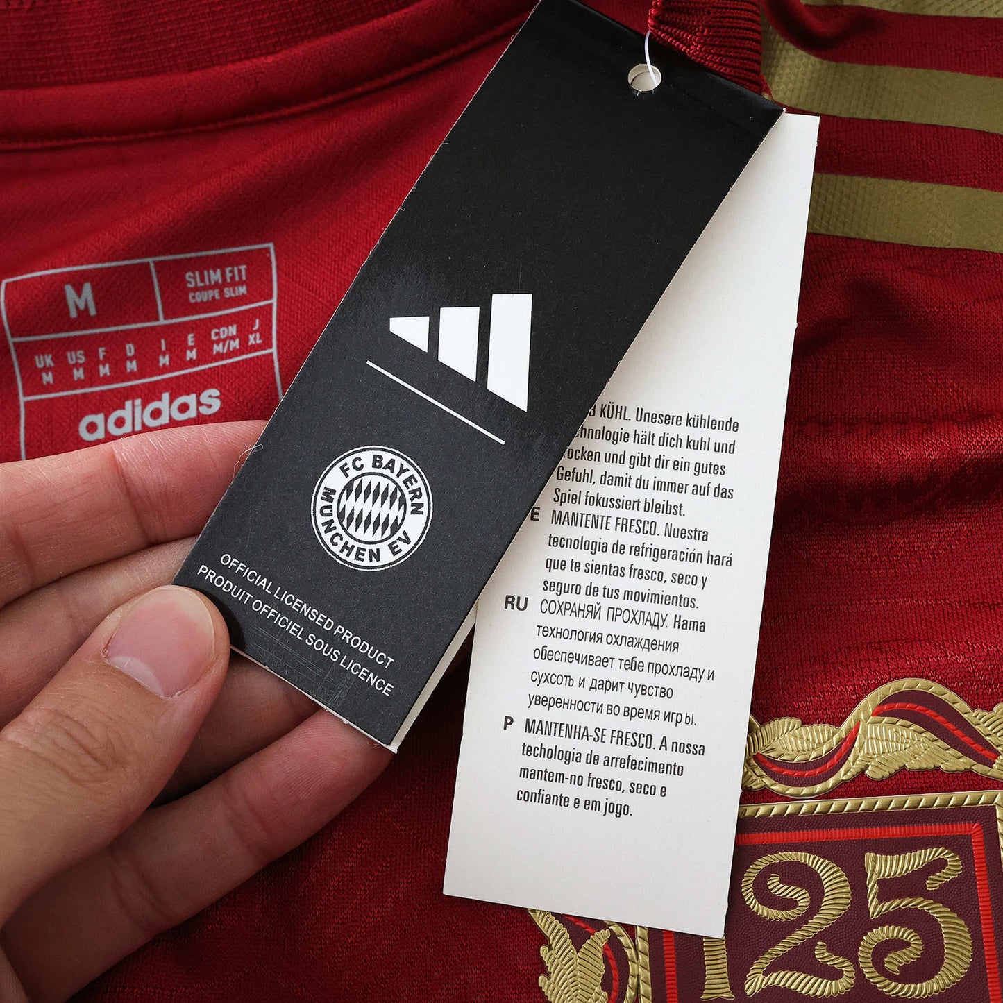 FC Bayern München - Authentic Sondertrikot 125 Jahre